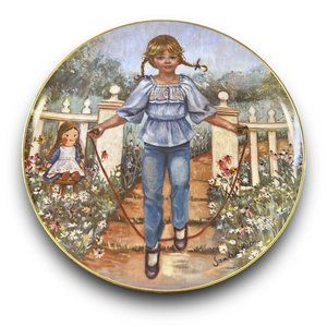1981 Collectible Plate, Games Children Play "Join Me" by Sandra Kuck #2260